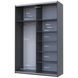 Шафа-купе G-Кайзер Doros (Дорос) 2 Дзеркала 160х60х240 42005021 фото 3