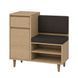 Тумба для взуття з сидінням і шухлядою LION ТО-11 100x40x80 см 51626 фото 2