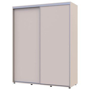 На фото шафа-купе Сігма Слім Doros (Дорос) 2 ДСП 170х60х214,4 см