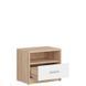 Тумба приліжкова KOM1S NEPO PLUS BRW S435-KOM1S-DSO/BI фото 2
