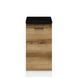 Тумба кухонная D1D/40/82P ZBL JUNONA LINE BRW белый / дуб делано светлый K24-D1D/40/82_P_ZBL-BI/DDJ/LMC фото мебель
