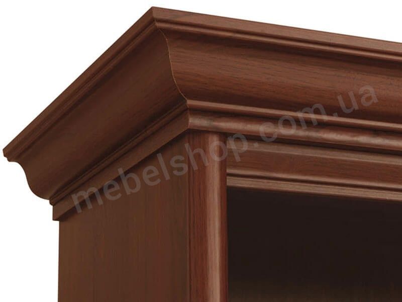 Пенал открытый 100о Соната Гербор каштан 3206 фото мебель