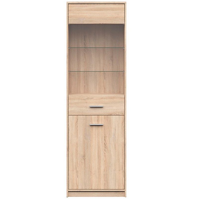 Вітрина REG1D1W NEPO PLUS BRW дуб сонома S435-REG1D1W-DSO фото меблі