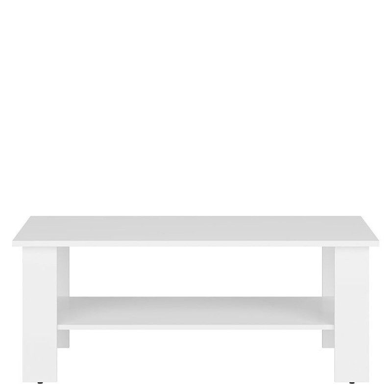 Стіл журнальний LAW/115 NEPO PLUS BRW білий S435-LAW/115-BI фото меблі