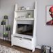 Тумба под телевизор с полками LION Линк Модуль-2 бетон Style 17914 фото мебель