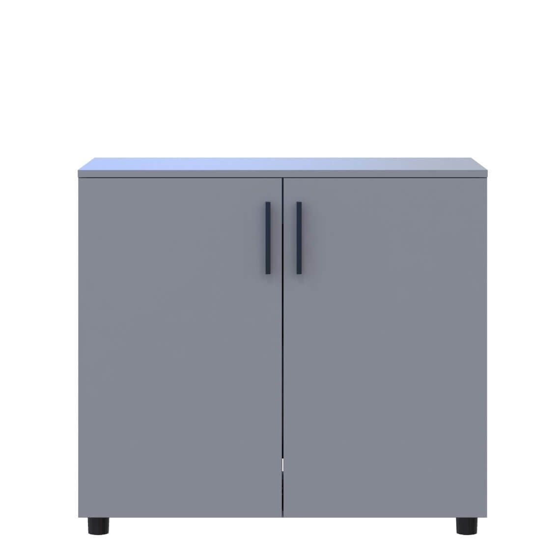Тумба Торн Doros (Дорос) 2 ДСП 90х51,6х80 см сірий 41510147 фото меблі