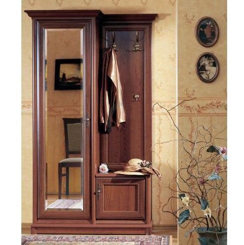 Прихожая левая 110L Соната Гербор каштан 20007069 фото мебель