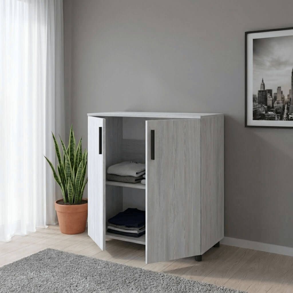 Тумба Торн Doros (Дорос) 2 ДСП 90х51,6х80 см сосна натти 41510143 фото мебель