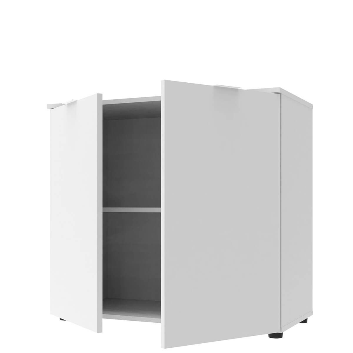 Комод Рон 3 Doros (Дорос) 2 двері 80х38х81 см білий 41516001 фото меблі