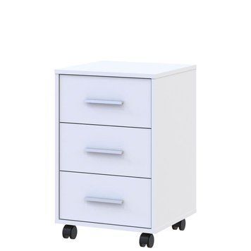 Тумба мобильная Т3 Doros (Дорос) 43х42х66,4 см белый 41902063 фото мебель