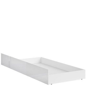 Ящик кровати SZU HOLTEN BRW белый / белый глянец S440-SZU-BI/BIP фото мебель