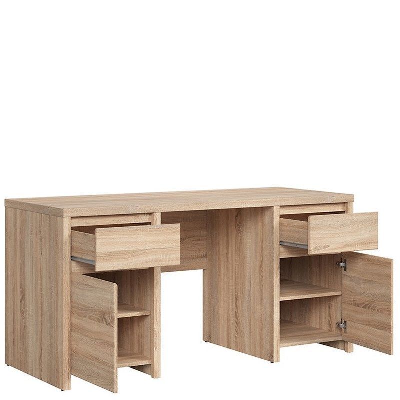Стіл письмовий BIU2D2S/160 KASPIAN BRW дуб сонома S128-BIU2D2S/160-DSO/DSO фото меблі