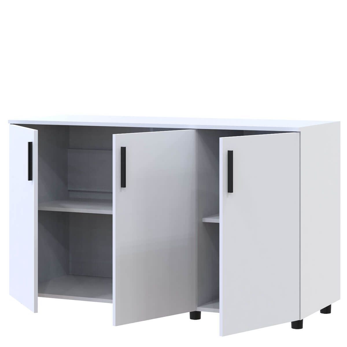 Тумба Торн Doros (Дорос) 3 ДСП 135х51,6х80 см білий 41510169 фото меблі