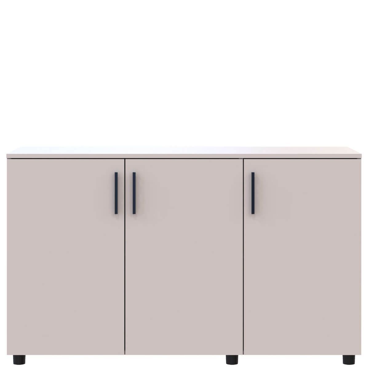 Тумба Торн Doros (Дорос) 3 ДСП 135х51,6х80 см кашемир 41510175 фото мебель