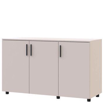 Тумба Торн Doros (Дорос) 3 ДСП 135х51,6х80 см кашемир 41510175 фото мебель