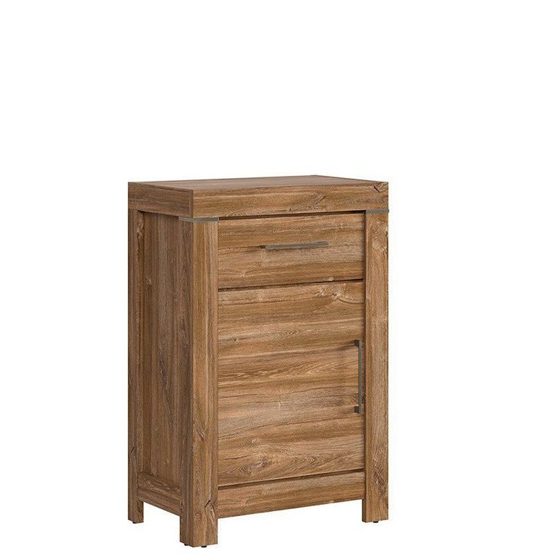 Тумба KOM1D1S/10/7 GENT BRW дуб стирлинг M244-KOM1D1S/10/7-DAST фото мебель