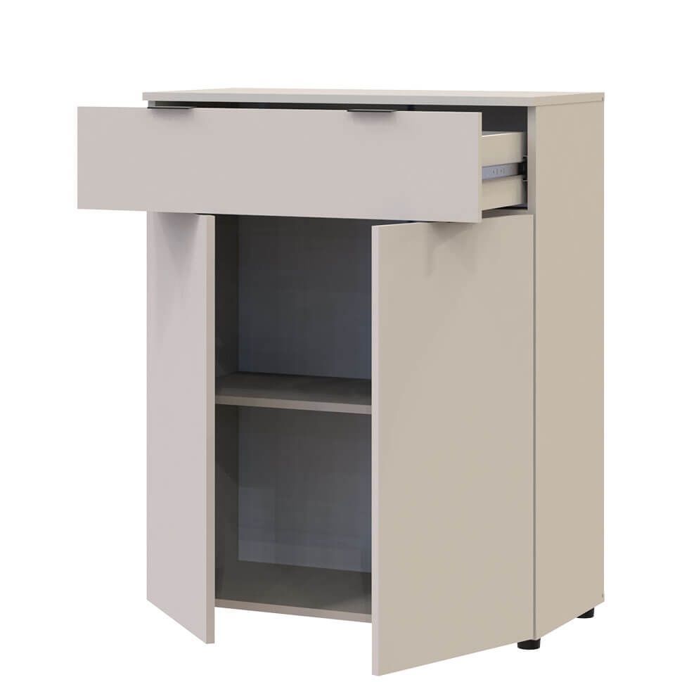 Комод Рон 2 Doros (Дорос) 2 двері 1 шухляда 80х38х100 см кашемір 41516044 фото меблі