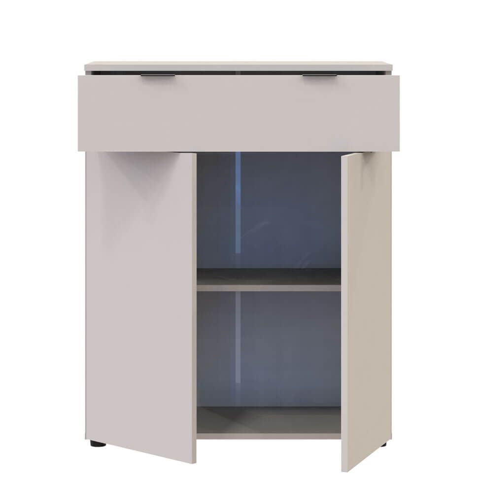 Комод Рон 2 Doros (Дорос) 2 двері 1 шухляда 80х38х100 см кашемір 41516044 фото меблі