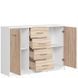 Комод KOM2D4S NEPO PLUS BRW S435-KOM2D4S-BI/DSO фото 2