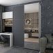 Шафа-купе G-Кайзер Doros (Дорос) 1 ДСП / 1 Дзеркало 180х60х240 42005092 фото 5