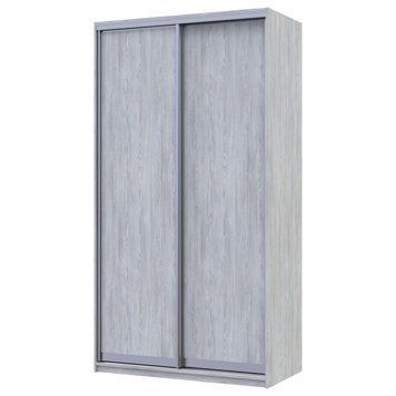 На фото шафа-купе Сіті Лайт Doros (Дорос) 2 ДСП 120х60х225 см сосна натті