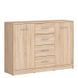 Комод KOM2D4S NEPO PLUS BRW дуб сонома S435-KOM2D4S-DSO фото меблі