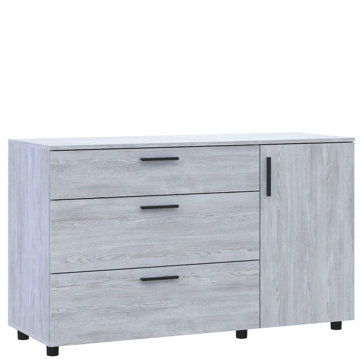 Комод Торн Doros (Дорос) 3Ш/1Д 135х51,6х80 см сосна натті 41510179 фото меблі