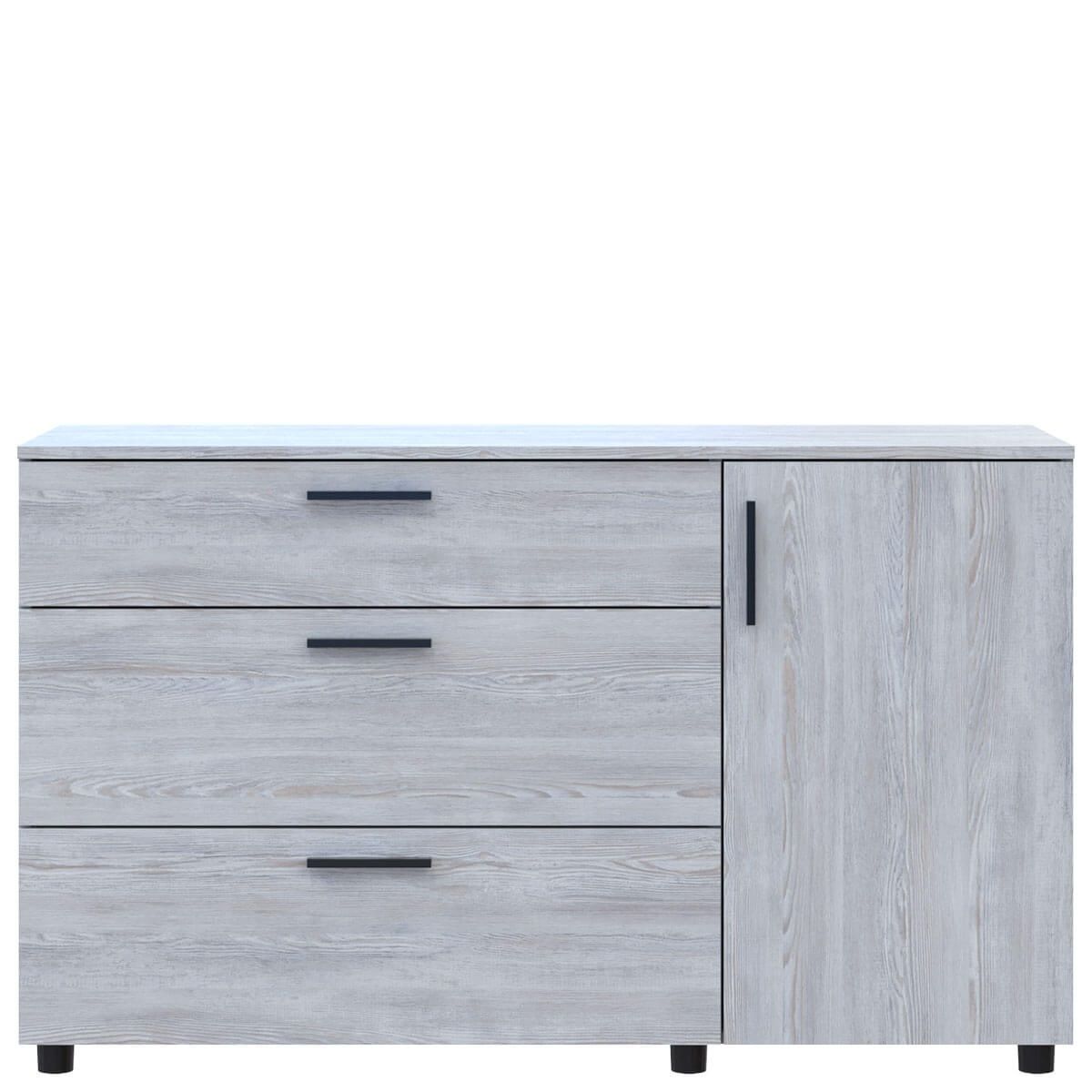 Комод Торн Doros (Дорос) 3Ш/1Д 135х51,6х80 см сосна натті 41510179 фото меблі