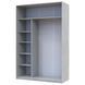 На фото наповнення шафи-купе Сіті Лайт Doros (Дорос) 2 ДСП 150х60х225 см сосна натті