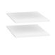 Полки в шкаф (2 шт.) SZF3D2S_OPCJA2 NEPO PLUS BRW белый S435-SZF3D2S_OPCJA_2-BI фото мебель