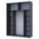 Шкаф-купе G-Кайзер Doros (Дорос) 1 ДСП / 1 Зеркало 180х60х240 42005867 фото 2