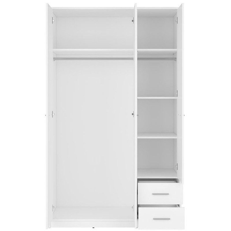 Полки в шкаф (2 шт.) SZF3D2S_OPCJA2 NEPO PLUS BRW белый S435-SZF3D2S_OPCJA_2-BI фото мебель