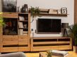 Гостиная OSTIA BRW дуб артизан / дуб черный S467-LIVING-DASN/CABL фото мебель