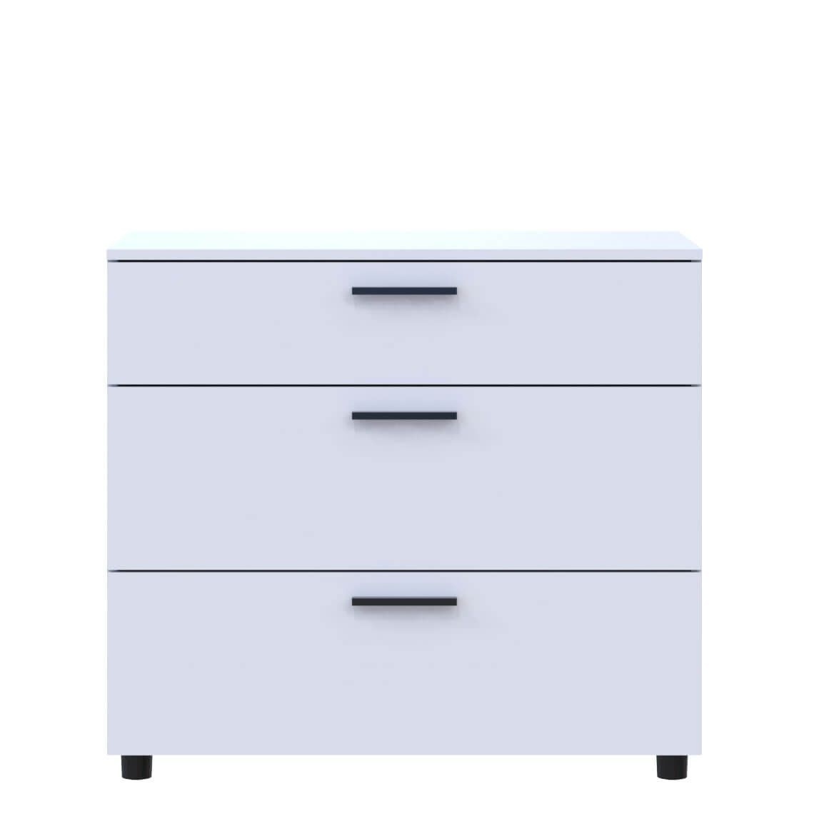 Комод Торн Doros (Дорос) 3Ш 90х51,6х80 см белый 41510157 фото мебель