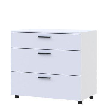 Комод Торн Doros (Дорос) 3Ш 90х51,6х80 см белый 41510157 фото мебель
