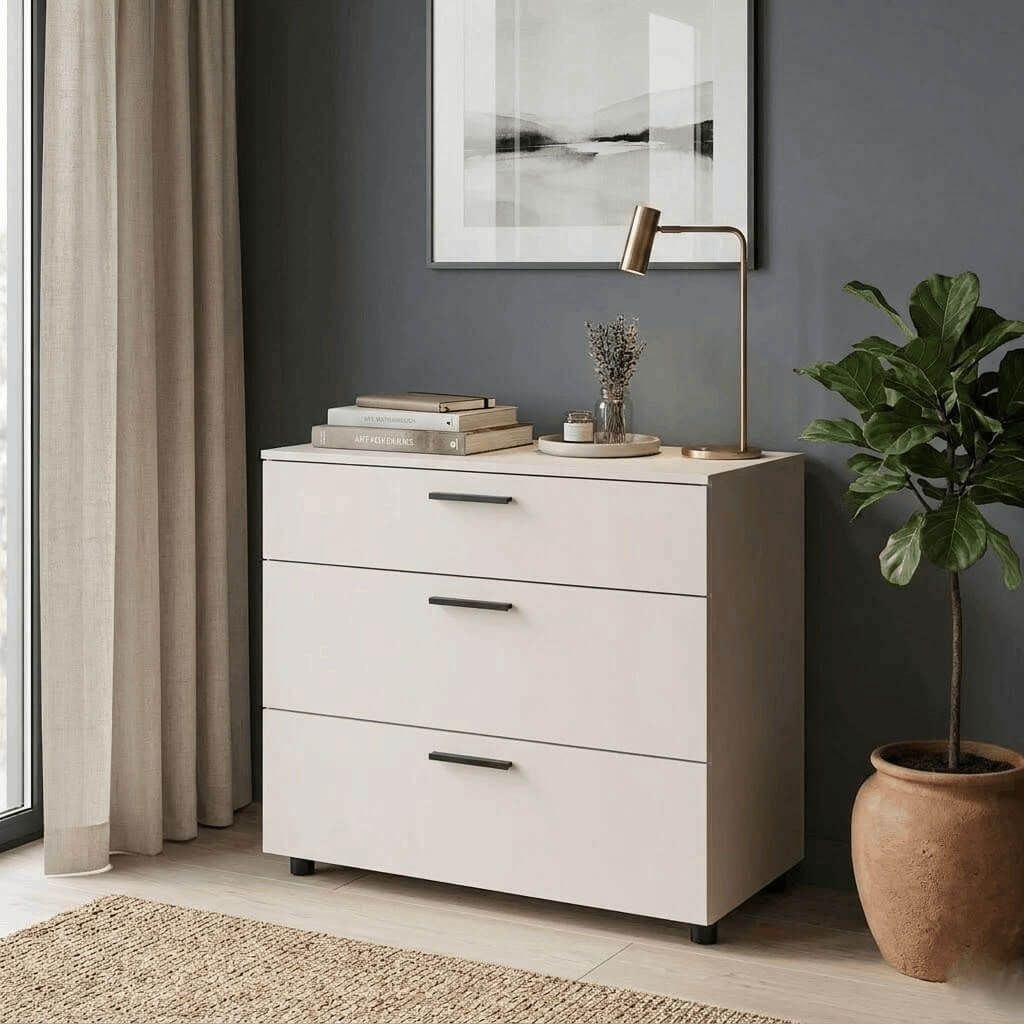 Комод Торн Doros (Дорос) 3Ш 90х51,6х80 см кашемир 41510163 фото мебель