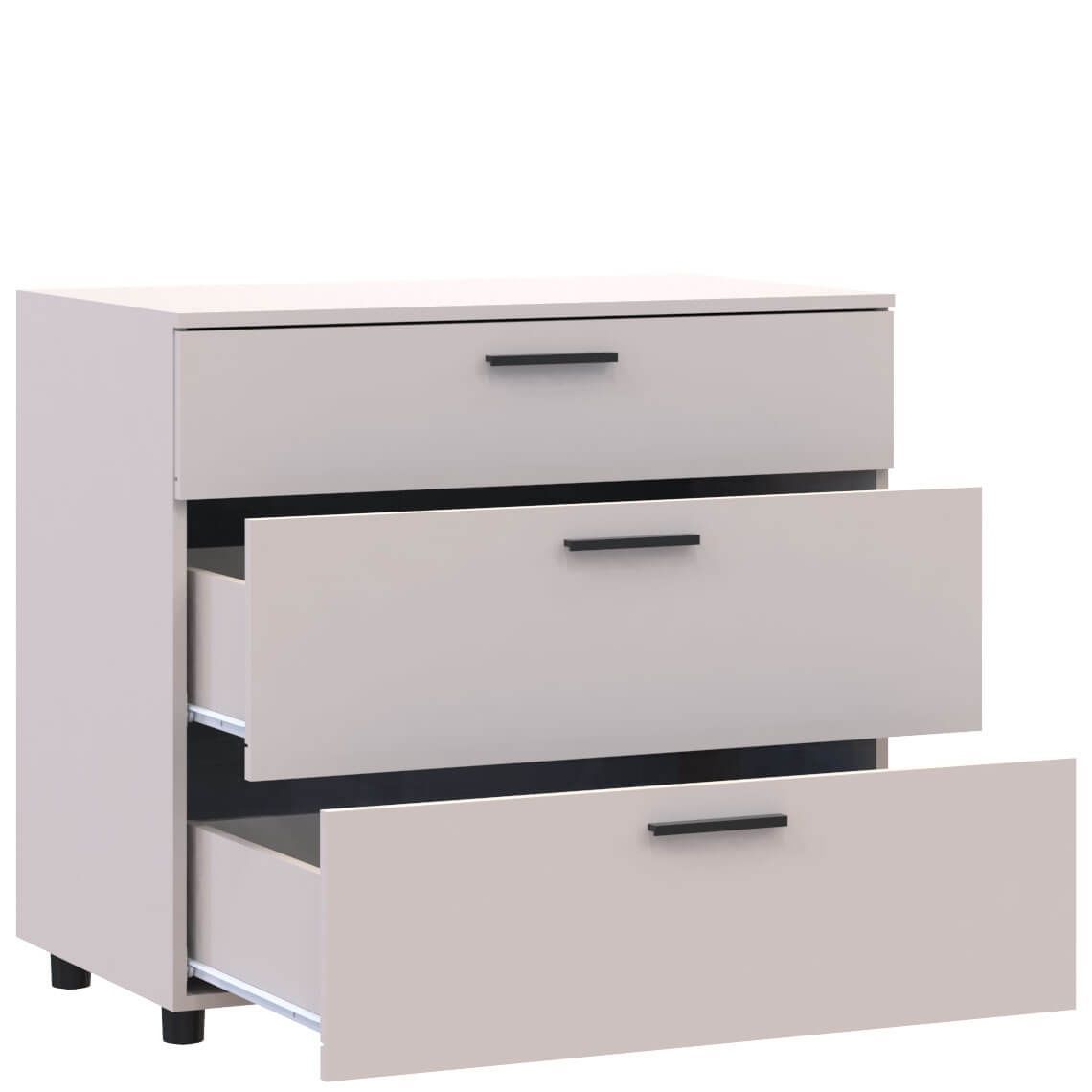 Комод Торн Doros (Дорос) 3Ш 90х51,6х80 см кашемир 41510163 фото мебель