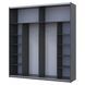 Шкаф-купе G-Кайзер Doros (Дорос) 2 ДСП / 3 части 220х60х240 42005416 фото 2
