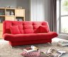 Фото дивана VIOLA 3K BRW в интерьере. Цвет красный.