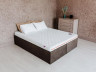 На фото вид сбоку матраса Контент In Style Матролюкс на кровати